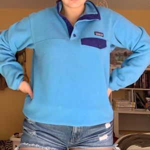 Blue Patagonia Pullover